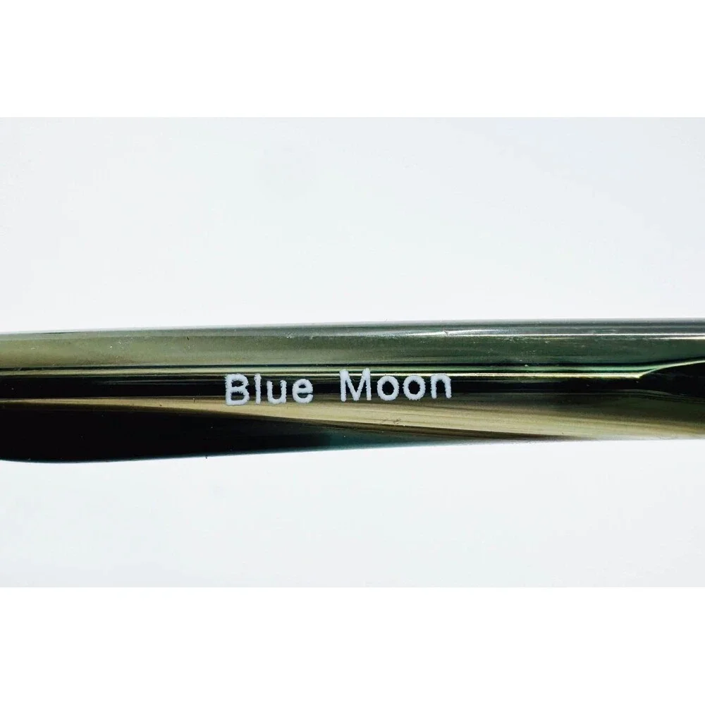 Blue Moon Eyeglass Frames Mens Navy Blue BM 8000 Rectangular 54-18-145